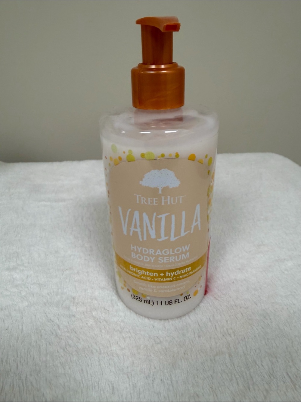 Tree Hut Vanilla Hydraglow Body Serum